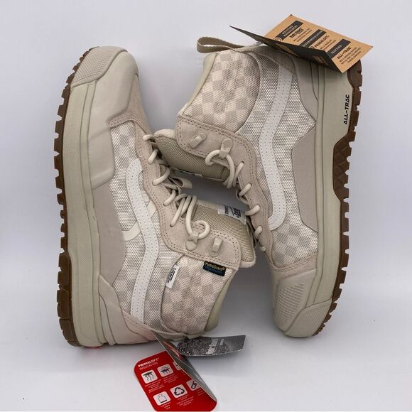 Vans Women UltraRange EXO HI MTE-2 Waterproof Checkerboard Birch Boots  Size: 10 - Picture 9 of 14